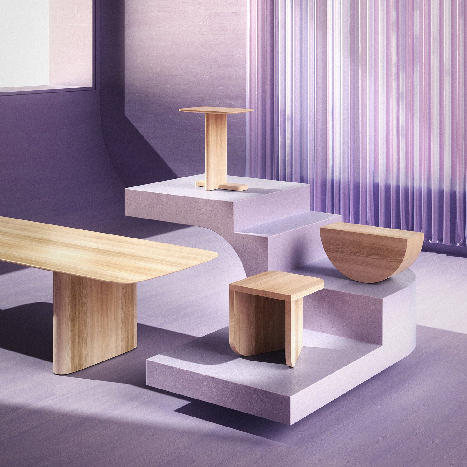 Table d'appoint Kiosk