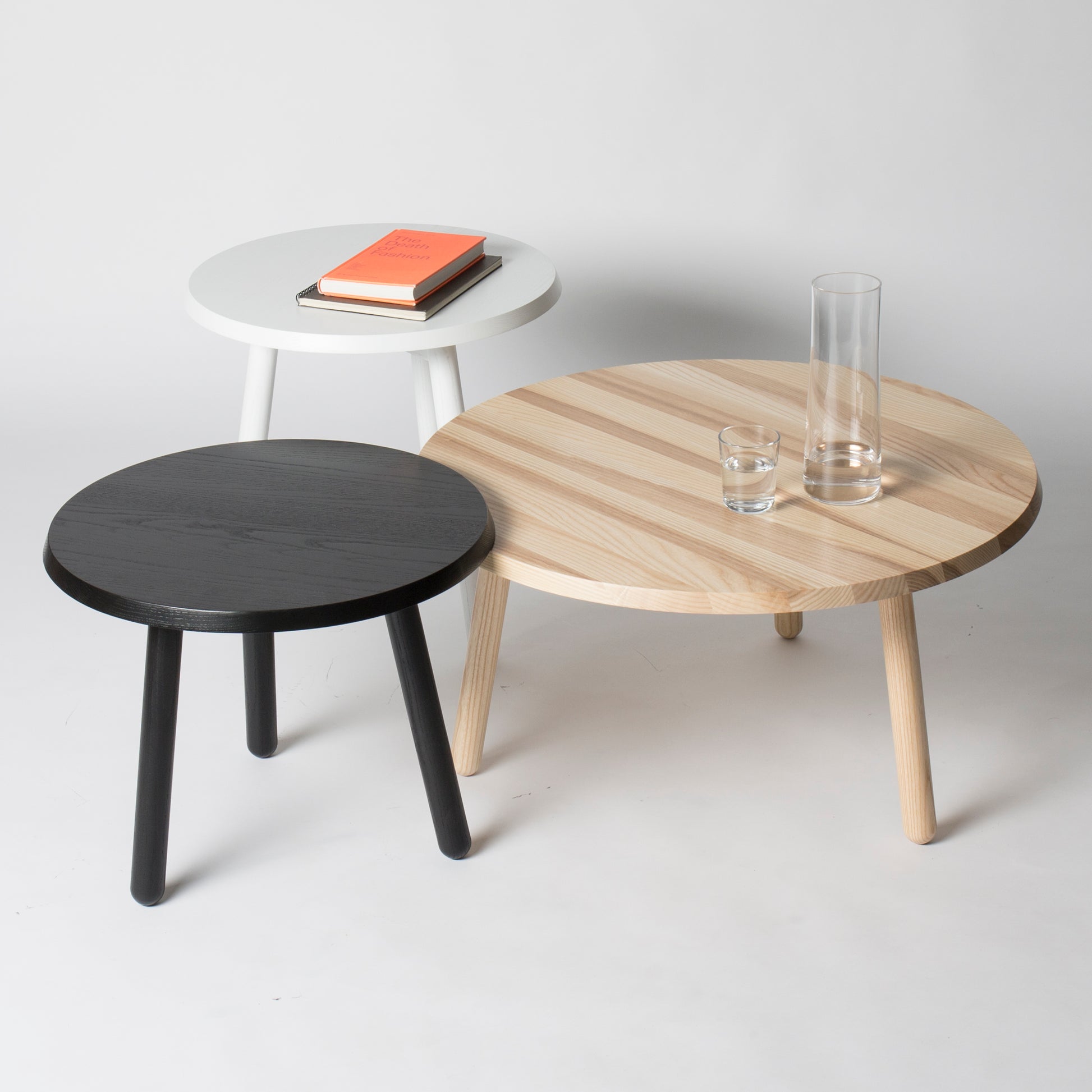 Grande table à café ronde Bistro