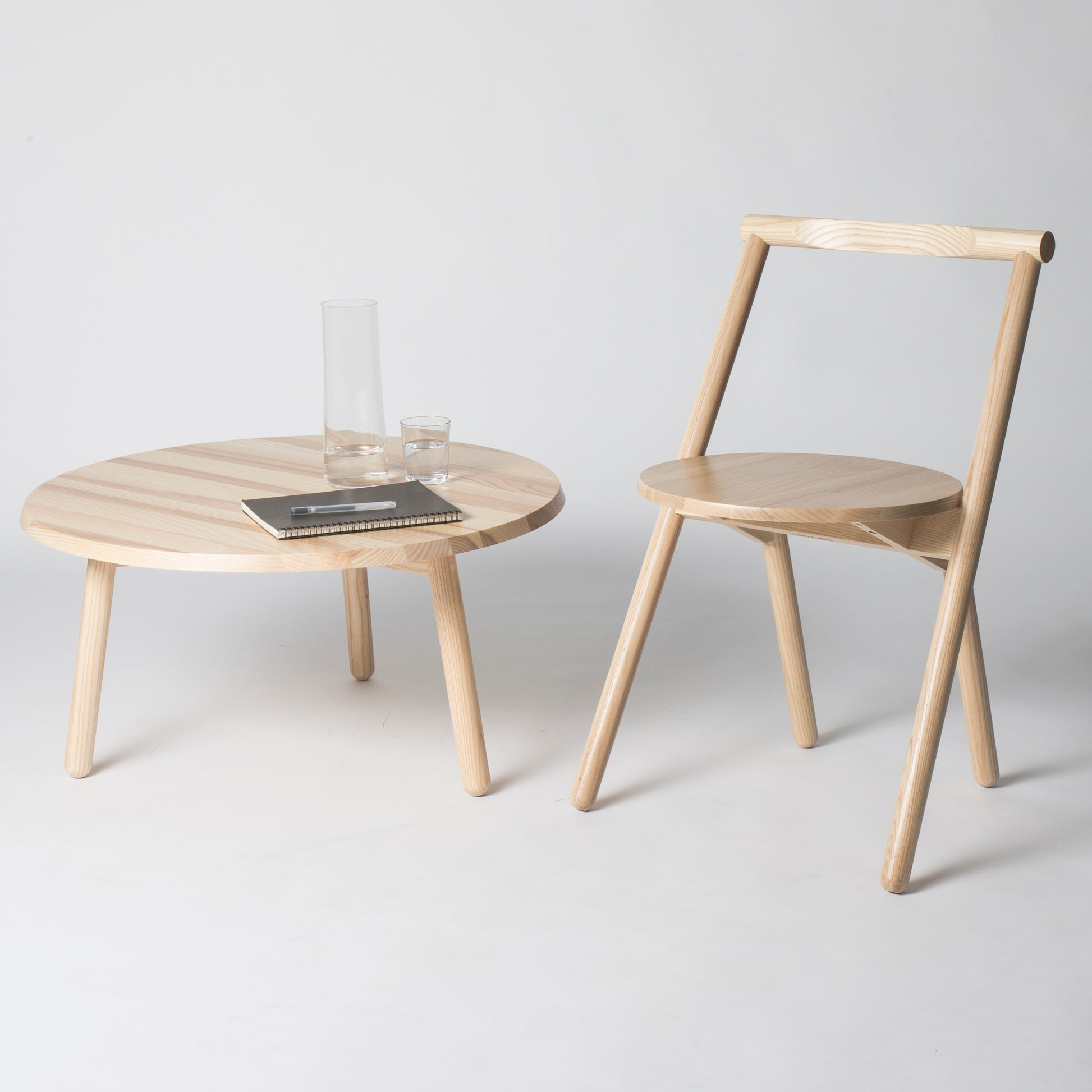 Table d'appoint ronde Bistro