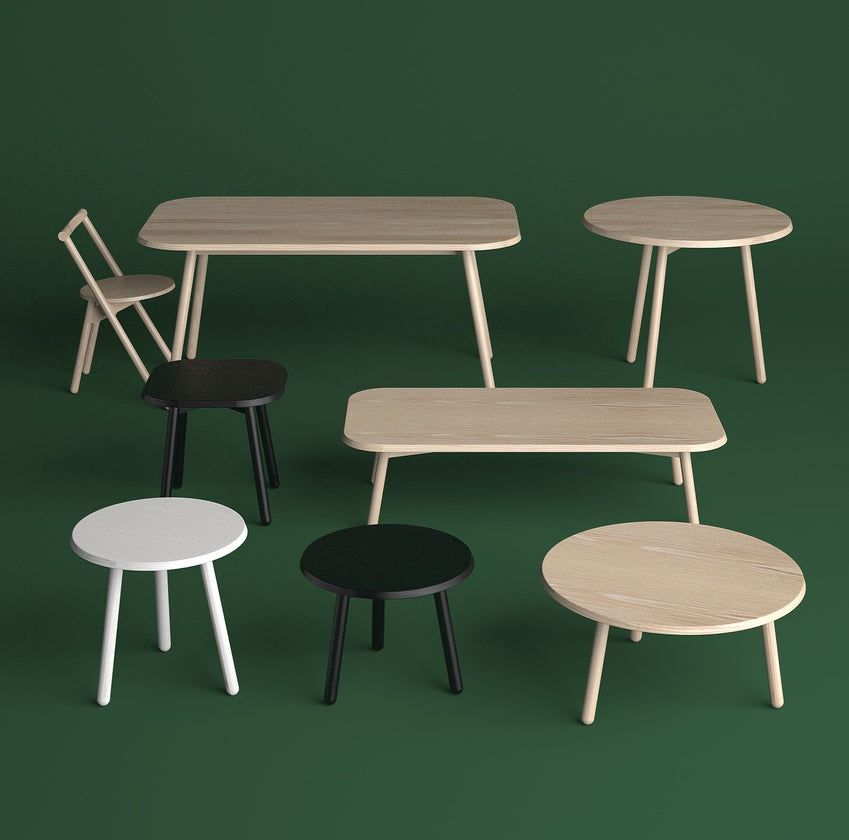 Grande table à café ronde Bistro