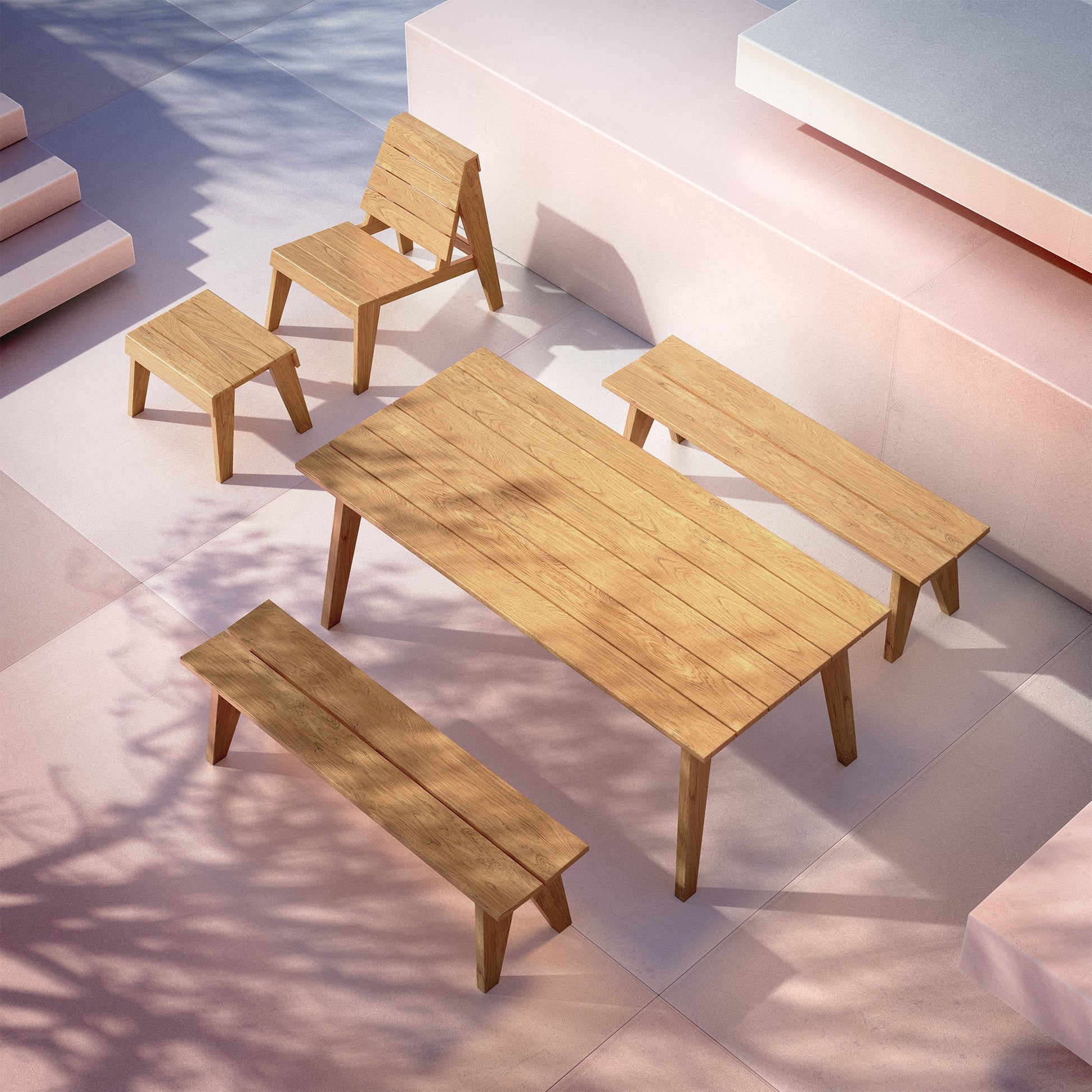 Table basse Métis